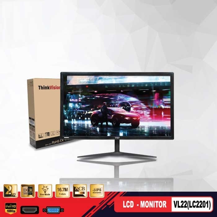 màn hình lcd led monitor 22 inch vsp vl22 (lc2201) chính hãng