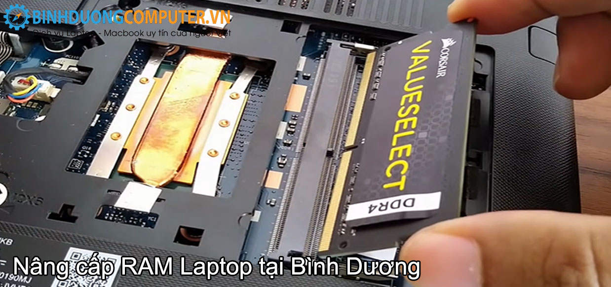 nâng cấp ram laptop tại bình dương