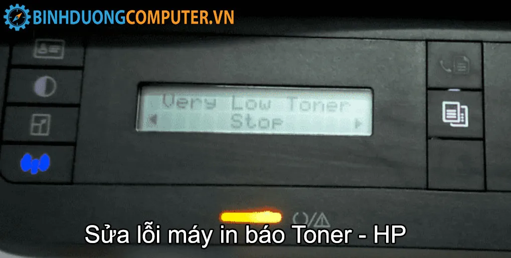 Sửa lỗi b&aacute;o toner m&aacute;y in HP