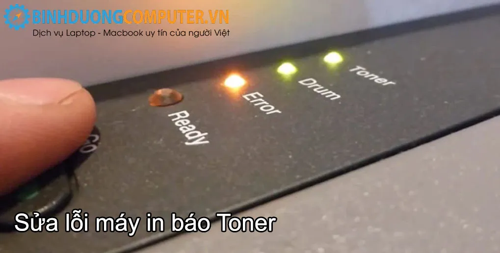 Hướng dẫn sửa lỗi m&aacute;y in b&aacute;o toner brother
