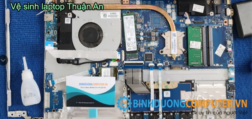 Vệ sinh laptop tại Thuận An