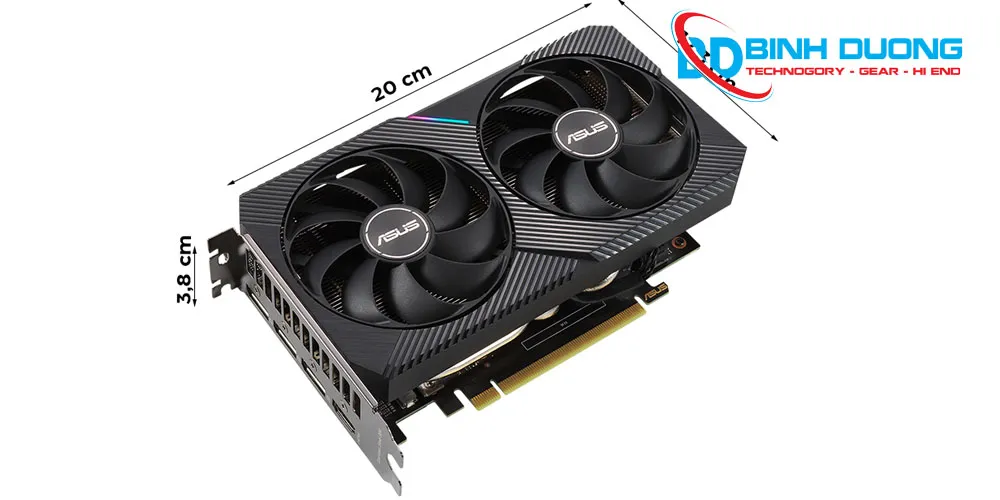 Card Màn Hình Asus Dual GeForce RTX 3060 V2 12GB GDDR6 Giá Tốt