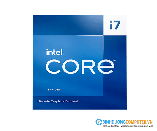 CPU Intel Core i7-13700KF (5.4GHz, 16 Nhân 24 Luồng, 30M Cache, Raptor Lake)