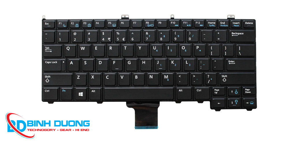 Key Dell Latitude E7240, E7440 Chính Hãng – Giá Rẻ, Gõ Êm, Bền Bỉ