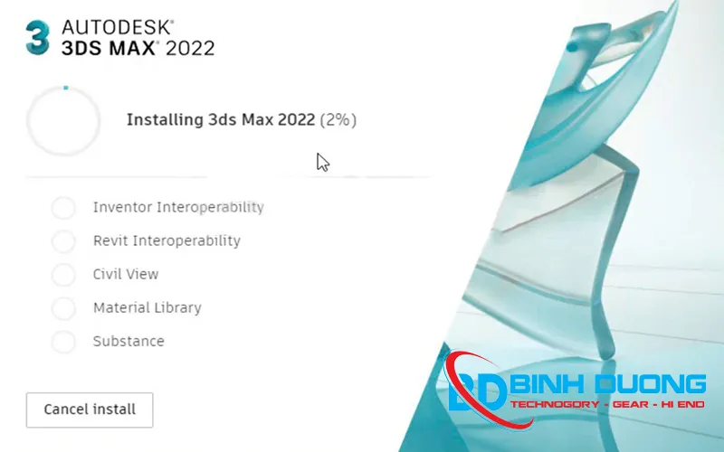 Hướng dẫn cài đặt phần mền 3ds Max 2022