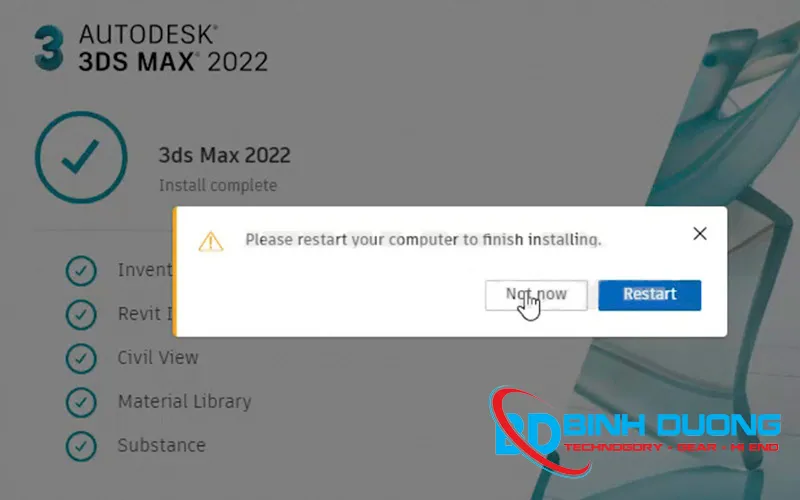 Hướng dẫn cài đặt phần mền 3ds Max 2022