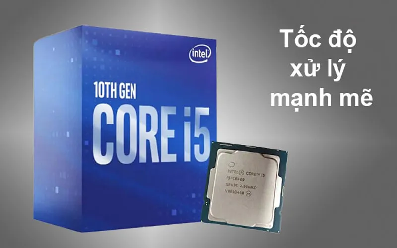 Bộ máy tính văn phòng i5-10400/8GB/1TB HDD/LCD24''PHILIPS