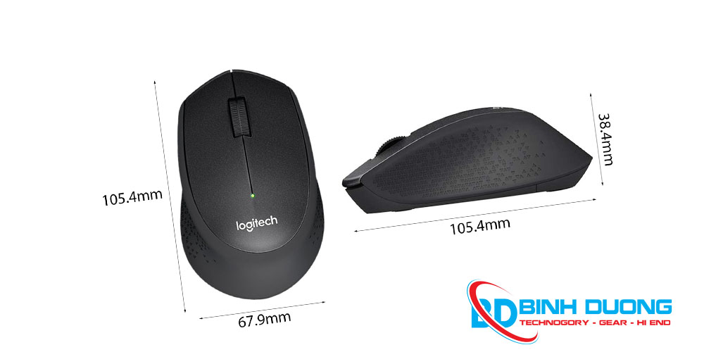 Chuột Không Dây Logitech M331 Silent – Êm Ái, Bền Bỉ, Tối Ưu Cho Văn Phòng