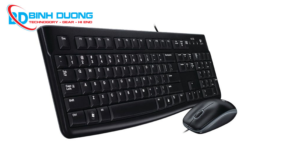 Bộ Bàn Phím Chuột Logitech MK120 – Giá Tốt, Chính Hãng