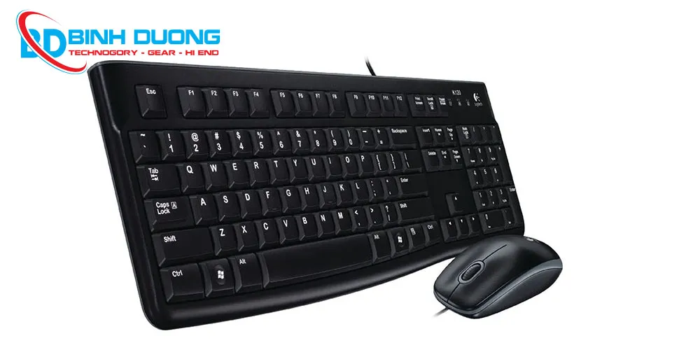 Bộ Bàn Phím Chuột Logitech MK120 – Giá Tốt, Chính Hãng