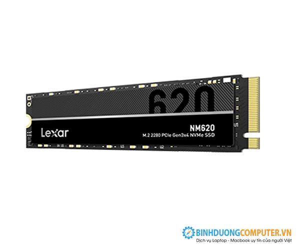 SSD Lexar NM620 512GB M.2 2280 PCIe 3.0x4 (Đọc 3500MB/s - Ghi 2400MB/s)
