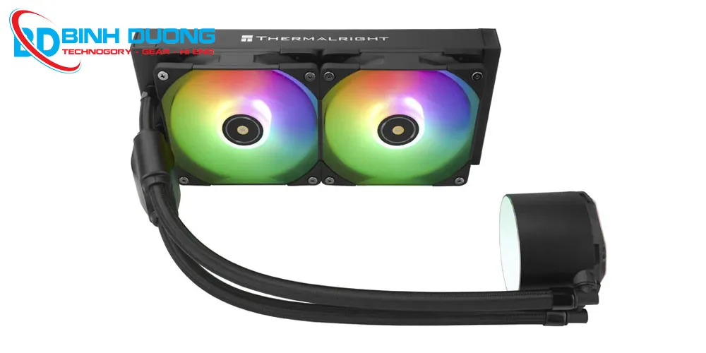 Tản nhiệt AIO Thermalright Frozen Notte Black 240 ARGB (Màu đen)