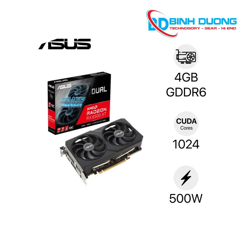 Bộ máy tính gaming đồ họa i5 12400F | 16G | VGA RX 6500