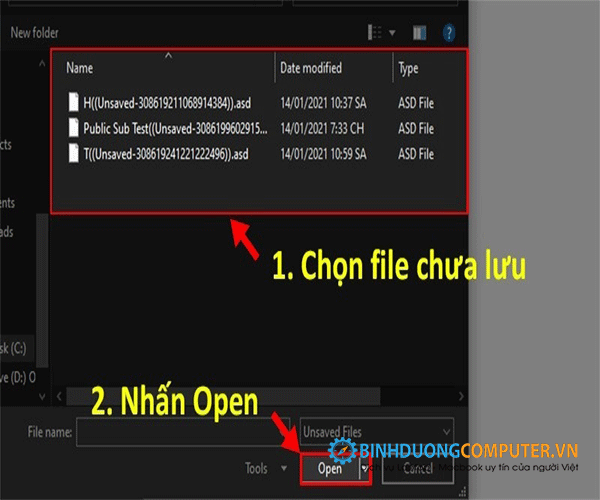 Cách khôi phục file Word chưa lưu bằng AutoSave và AutoRecover
