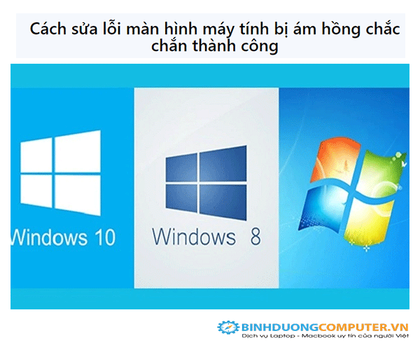 Cách sửa lỗi màn PC bị ám hồng đơn giản