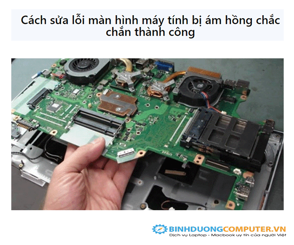 Cách sửa lỗi màn PC bị ám hồng đơn giản