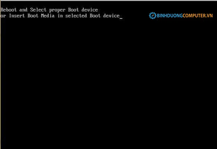 dấu hiệu ổ cứng không nhận