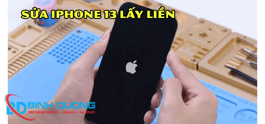 sửa iphone 13 lấy liền bình dương