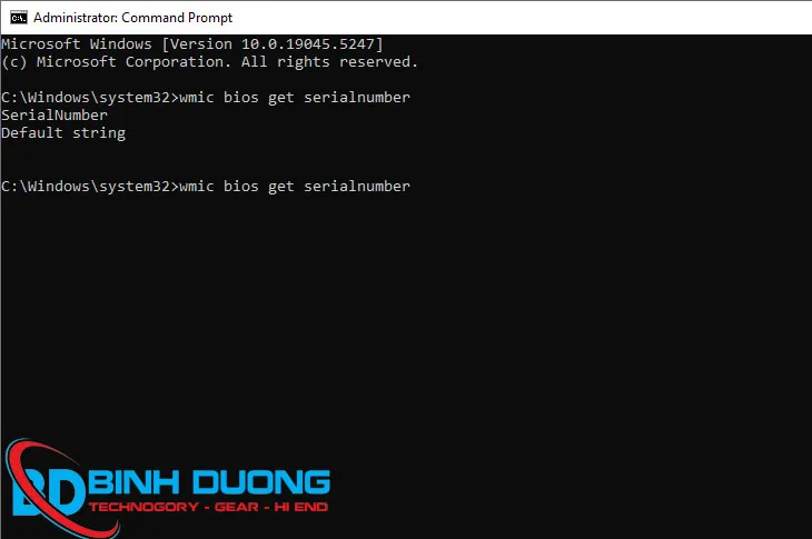 gõ lệnh trong cmd kiểm tra bảo hành laptop assu