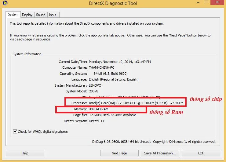 Description: Kiểm tra Laptop cũ khi mua