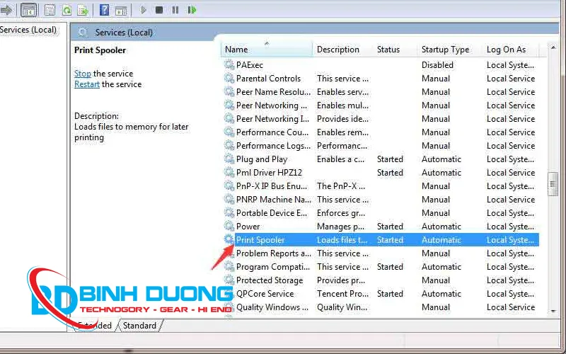 Khắc phục lỗi windows cannot connect to the printer 