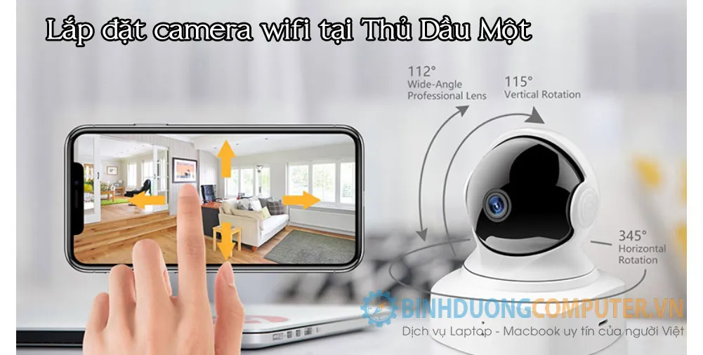 Lắp đặt camera wifi tại Thủ Dầu một