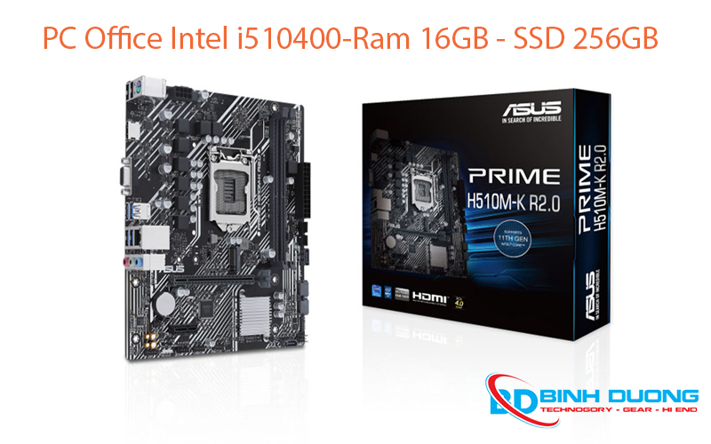 PC Office Intel i510400-Ram 16GB - SSD 256GB 