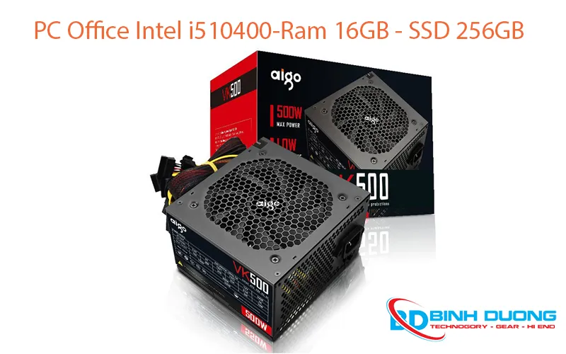 PC Office Intel i510400-Ram 16GB - SSD 256GB 