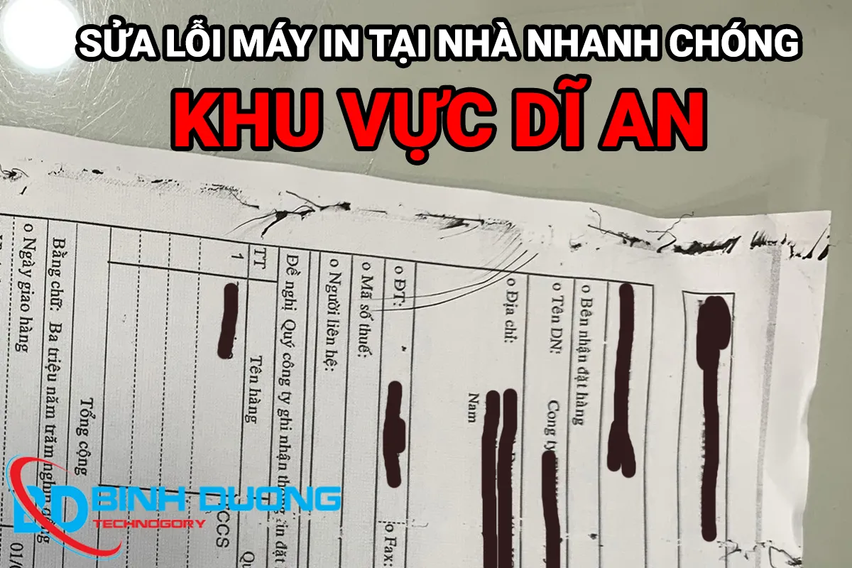 sửa máy in tại nhà dĩ an nhanh chóng lấy liền