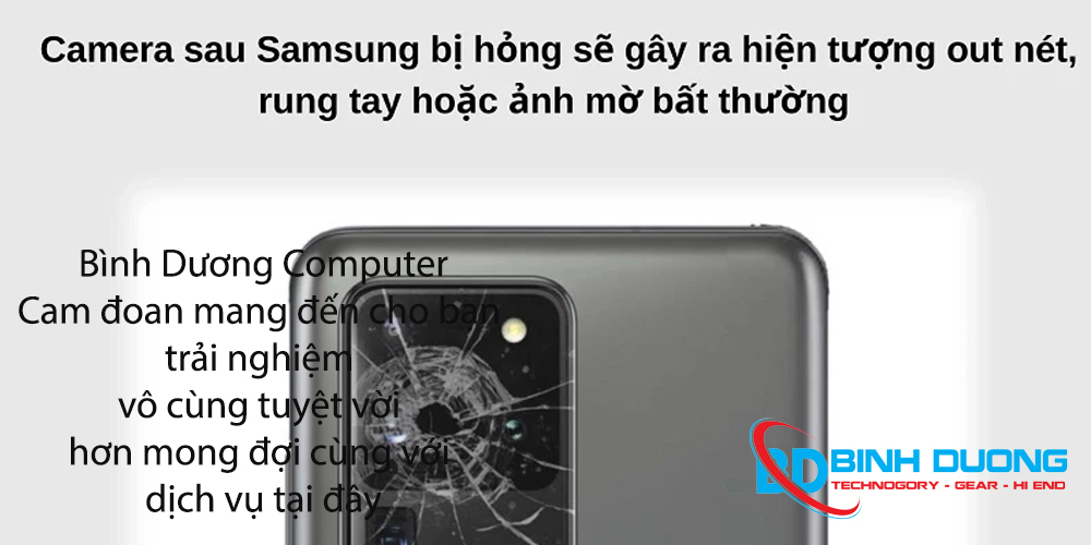 Bảng giá Sửa Camera Samsung S22 ultra mới nhất tại Bình Dương