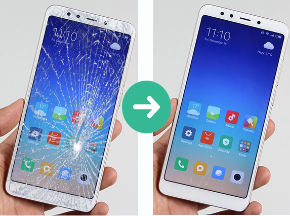 thay kinh realme c3i