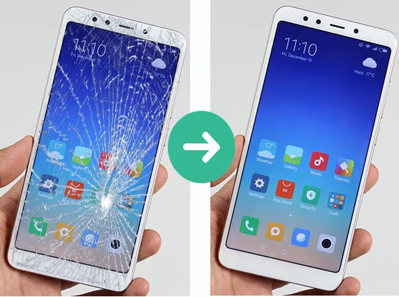 thay kinh realme c3i