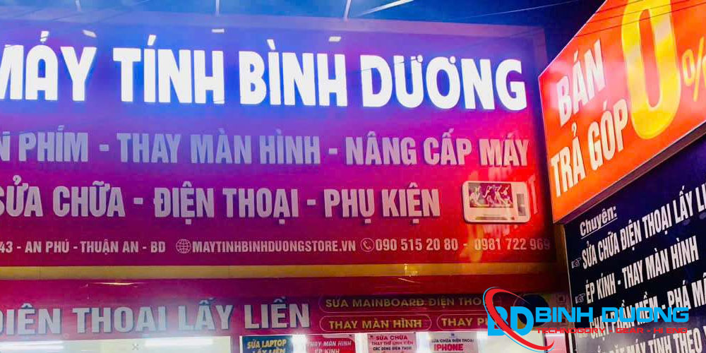 Cửa hàng sửa điện thoại uy tín tại Bình Dương