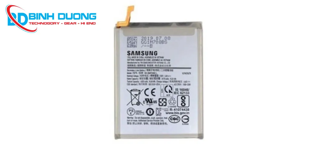Dịch vụ thay Pin Samsung A55 uy tín, chất lượng tại Bình Dương