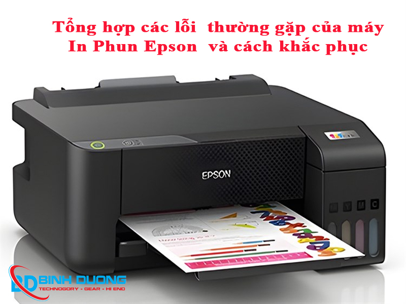 Tổng hợp các lỗi  thường gặp của máy In Phun Epson  và cách khắc phục 