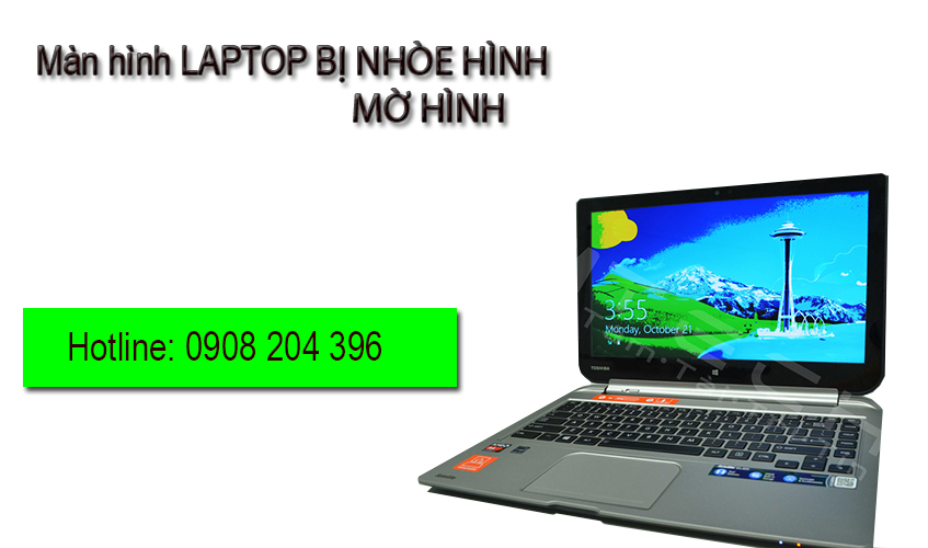 Sửa màn hình laptop bị nhòe