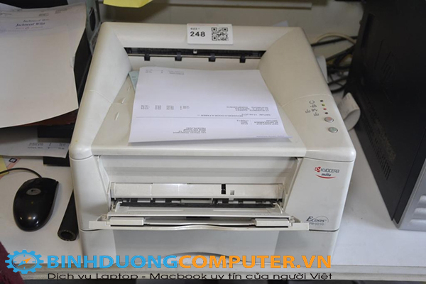 Lỗi máy in Kyocera FS 1010 in lệch trang