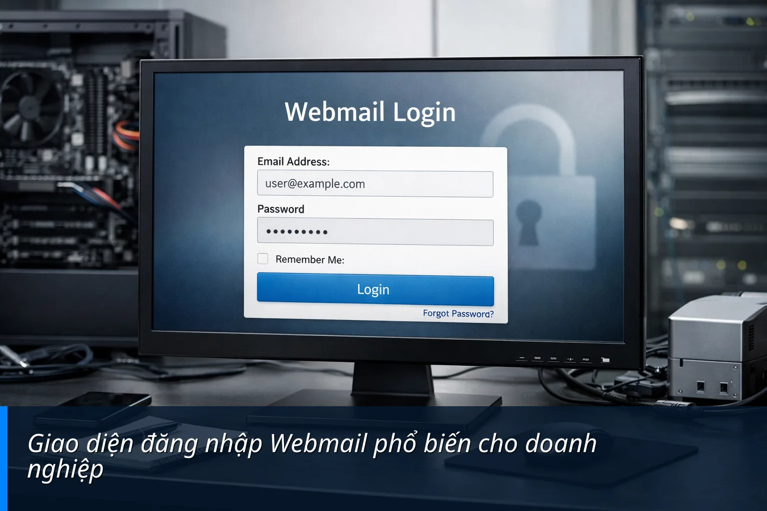 Giao diện đăng nhập Webmail phổ biến cho doanh nghiệp Giao diện đăng nhập Webmail phổ biến cho doanh nghiệp - Hướng dẫn thay đổi mật khẩu trên Webmail nhanh chóng và bảo mật tuyệt đối