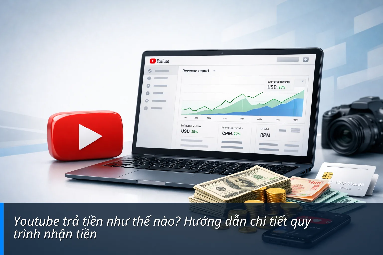 Youtube trả tiền như thế nào? Hướng dẫn chi tiết quy trình nhận tiền - Bình Dương Computer