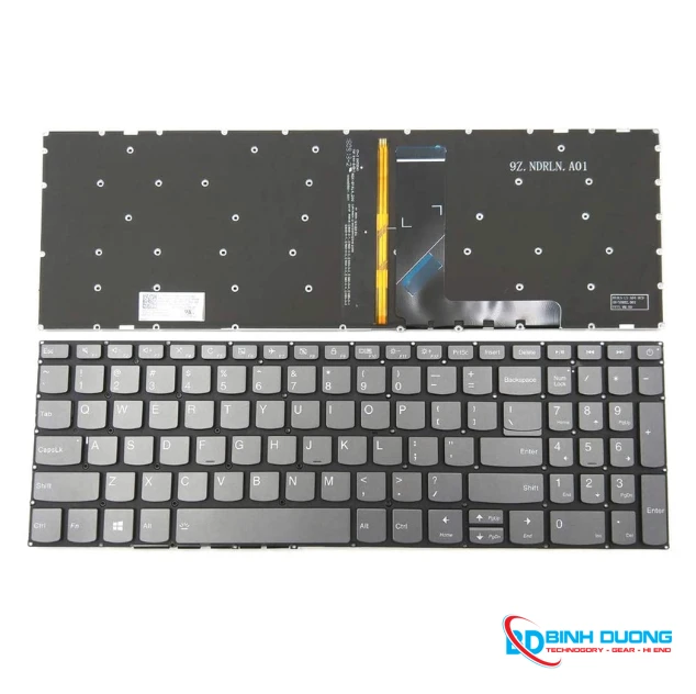 Bàn phím laptop Lenovo Ideapad 320-15IKB, 320-15ISK (có nút nguồn) Zin - KEY-LNV-320-15IKB chính hãng
