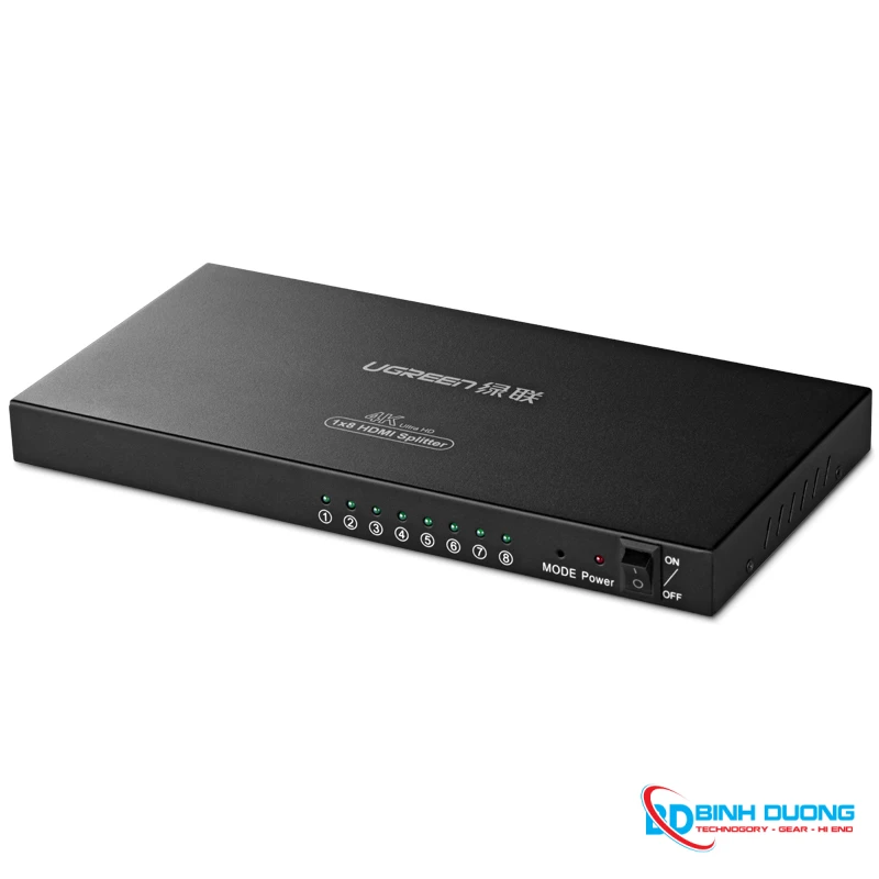 Bộ chia 1 ra 8 cổng HDMI 1.4 Chính hãng Ugreen 40203 hỗ trợ 4Kx2K 30Hz cao cấp - Chi tiết 2