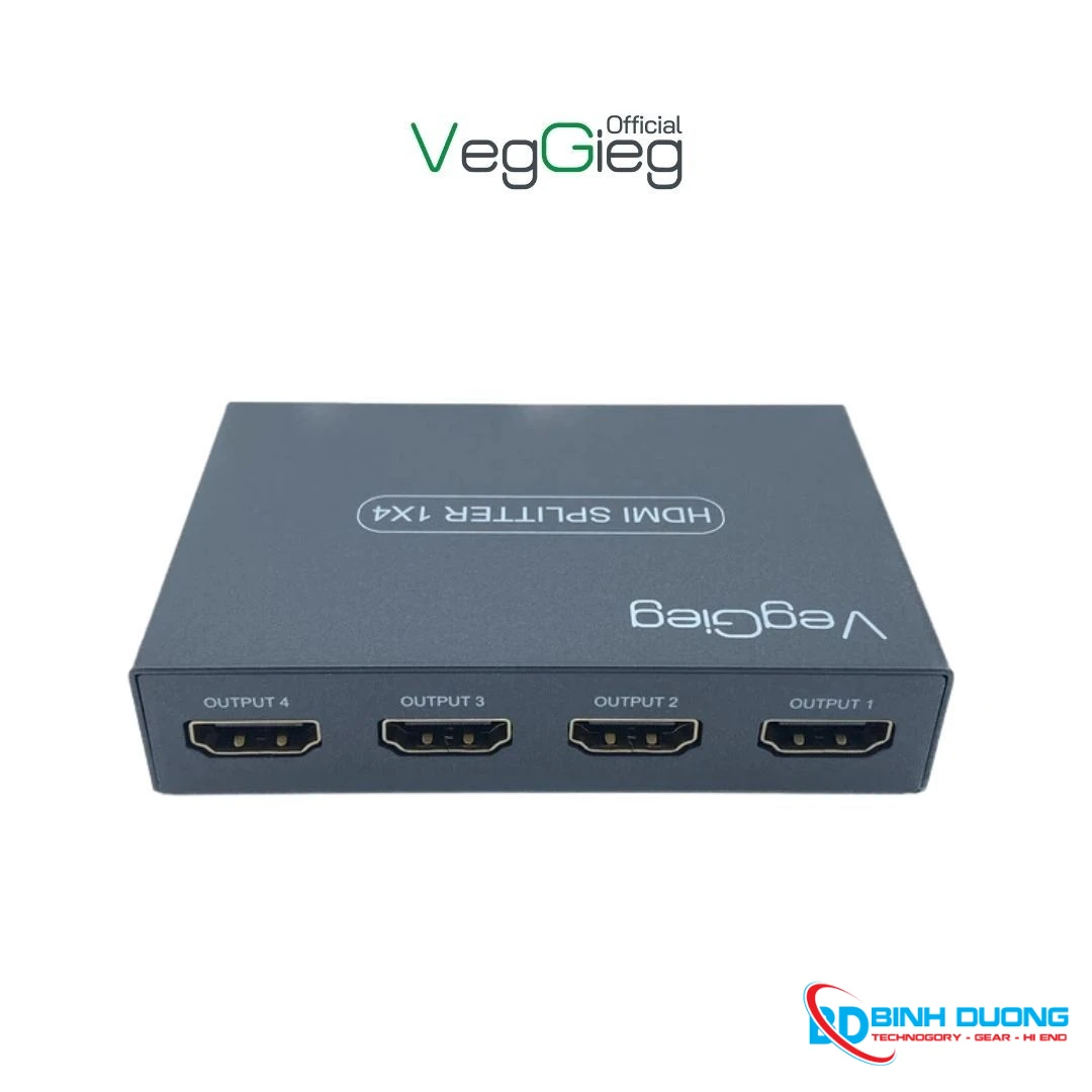 Bộ Chia HDMI 1 ra 4 VegGieg VHD07 Chính Hãng Chuẩn HDTV - Chi tiết 4