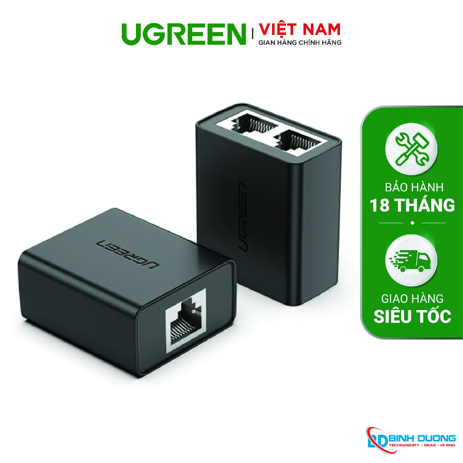 Bộ phân luồng tín hiệu IPTV và LAN RJ45 2 vào 1 Ugreen 50923