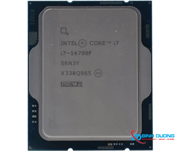 CPU Intel Core i7 14700F Tray (Intel LGA1700 - 20 Core - 28 Thread - Base 2.1Ghz - Turbo 5.4Ghz - Cache 33MB)