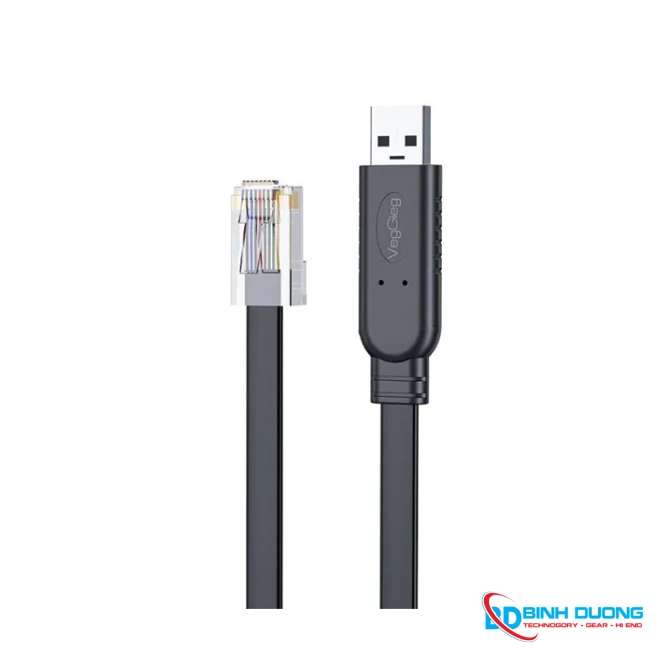 Cáp lập trình Console USB to Lan RJ45 dài 1.5m Veggieg V-U403 - Chi tiết 2