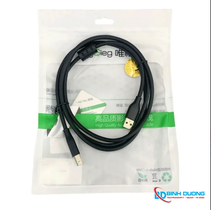 Cáp Máy In USB 2.0 1.5M VegGieg V-U205 - Chi tiết 1