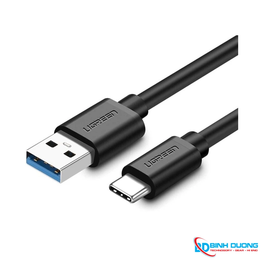 Cáp Sạc Kiêm Truyền Dữ Liệu USB To Type-C (USB 3.0) Dài 0.5M Ugreen 20881 - Chi tiết 2