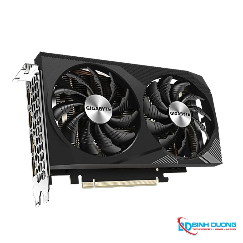 Card màn hình Gigabyte RTX 3050 WINDFORCE OC V2 8G - Chi tiết 4