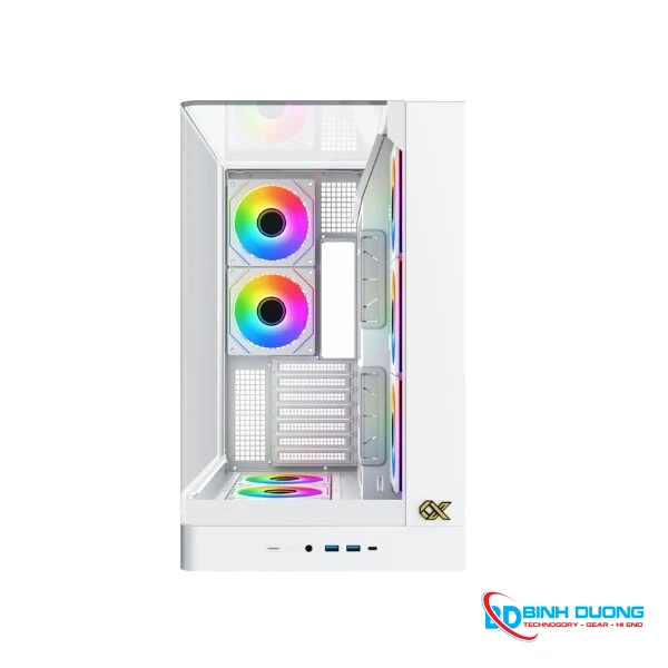 Case Xigmatek Pano II Arctic (Bể Cá, Chưa Fan, E-ATX, Màu Trắng) - EN48579 - Chi tiết 2