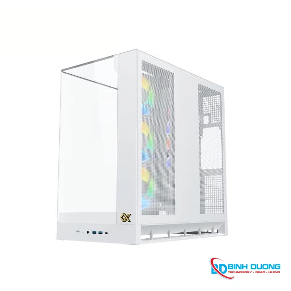 Case Xigmatek Pano II Arctic (Bể Cá, Chưa Fan, E-ATX, Màu Trắng) - EN48579 - Chi tiết 5